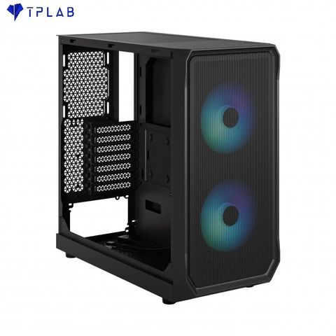  CASE FRACTAL DESIGN FOCUS 2 RGB BLACK TG CLEAR TINT 