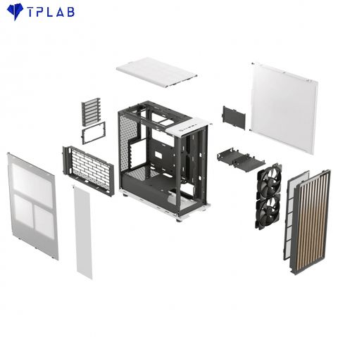  CASE FRACTAL DESIGN NORTH CHALK WHITE 