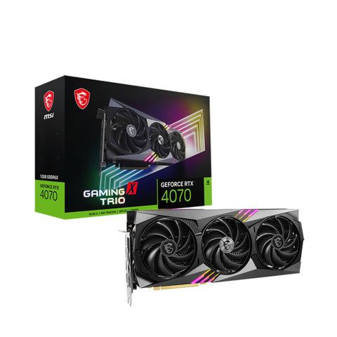  MSI GeForce RTX 4070 Ti GAMING X TRIO 12G 