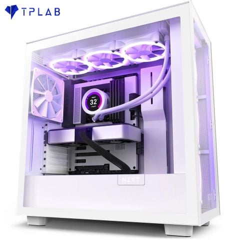  Case NZXT H7 Elite White (3 fan ARGB) 