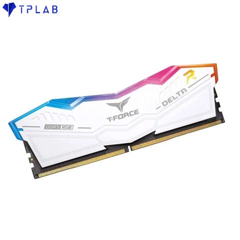  ( 2x32GB DDR5 5600 ) RAM 64GB T-Force DELTA WHITE RGB 