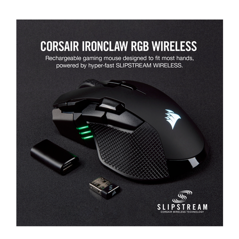  Chuột không dây CORSAIR Iron Claw RGB Wireless 