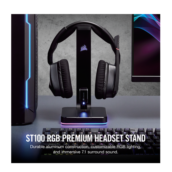  Giá treo tai nghe Corsair ST100 RGB 