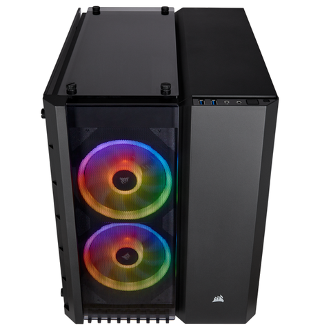  Case CORSAIR 280X RGB - Black Mini tower 