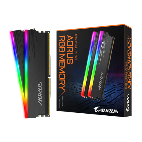  ( 2x8GB DDR4 3333 ) Ram GIGABYTE AORUS RGB 16GB (GP-ARS16G33) 