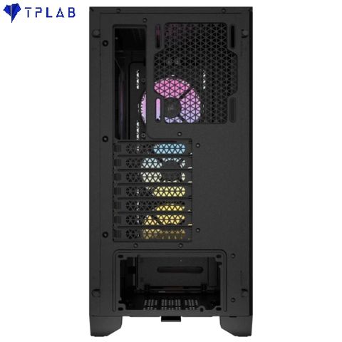  Case máy tính CORSAIR 3000D RGB AIRFLOW Mid-Tower PC Case – Black 