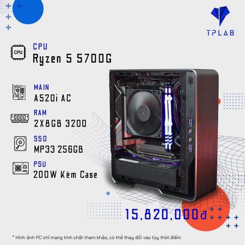  PC TPLAB R5 5700G | VEGA 8 