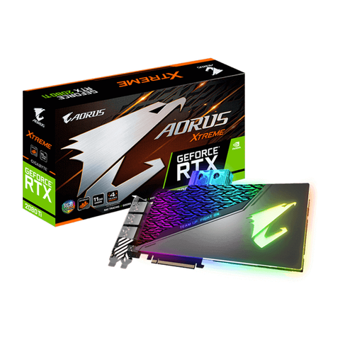  GIGABYTE RTX 2080 Ti AORUS XTREME WATERFORCE WB 11GB GDDR6 