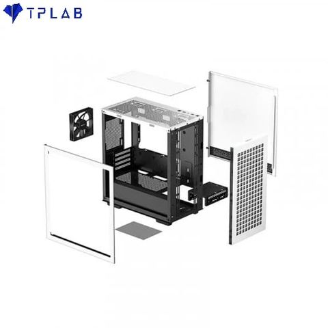  Case DeepCool CH370 White 