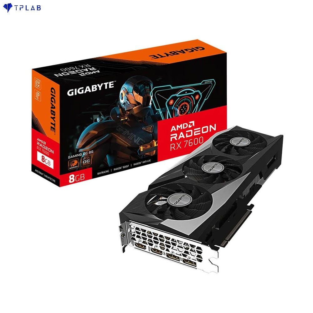  Gigabyte Radeon RX 7600 Gaming OC 8GB 