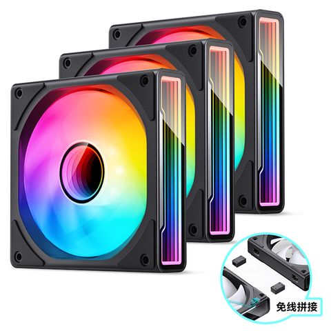  Fan case JONSBO ZK-120 (3 IN 1) Black infinity 