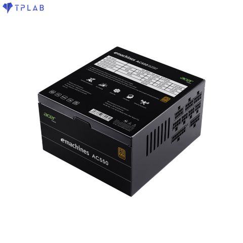  Nguồn máy tính ACER AC550 550W 230V 80 Plus Bronze Full modular 