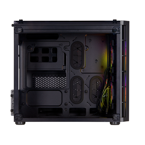  Case CORSAIR 280X RGB - Black Mini tower 