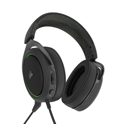  Tai nghe Gaming Corsair HS50 PRO Stereo Green 