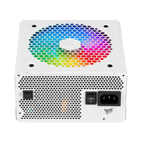  ( 550W ) Nguồn máy tình CORSAIR CX550F RGB White 80 PLUS BRONZE 