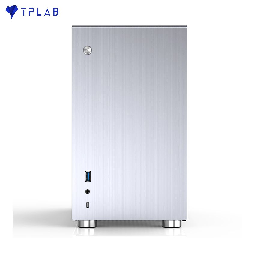  Case Jonsbo V10-G  Silver (Mini Tower/Màu Bạc) 