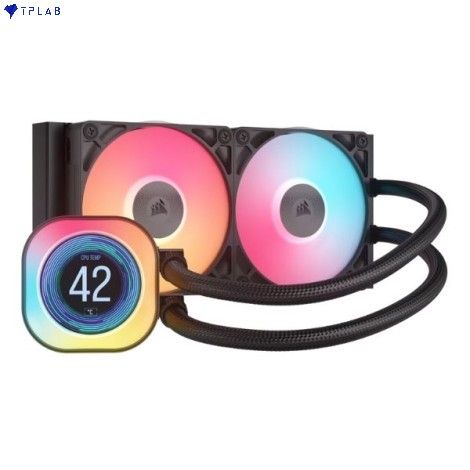  Tản nhiệt nước CPU 2 Fan Corsair iCUE LINK TITAN 240 RX RGB LCD Black CW-9061022-WW 
