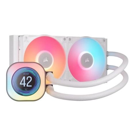  Tản nhiệt nước CPU 2 Fan Corsair iCUE LINK TITAN 240 RX RGB LCD Black CW-9061022-WW 