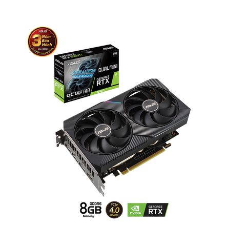  ASUS RTX 3060 Ti DUAL MINI OC 8GB GDDR6 