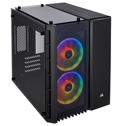  Case CORSAIR 280X RGB - Black Mini tower 