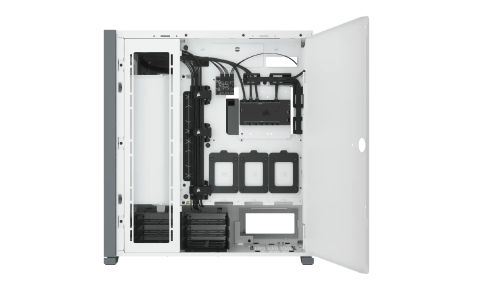  Case CORSAIR iCue 7000X RGB TG Black / White 