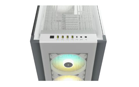  Case CORSAIR iCue 7000X RGB TG Black / White 