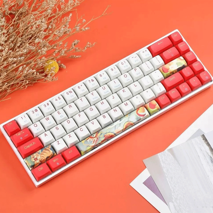  Bàn phím cơ không dây Newmen GM680 Dual Mode 