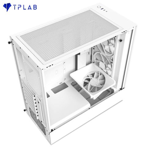  Case NZXT H5 Elite White (2 fan ARGB) 