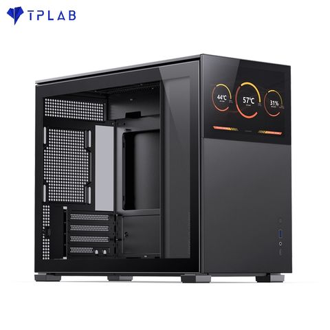  Case Jonsbo D31 STD SC Black ( Mini Tower/Màu Đen/Màn Hình Phụ 8'') 