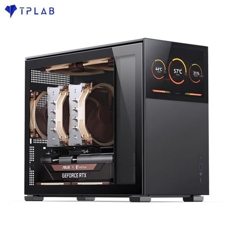  Case Jonsbo D31 MESH SC Black ( Mini Tower/Màu Đen/Màn Hình Phụ 8'') 