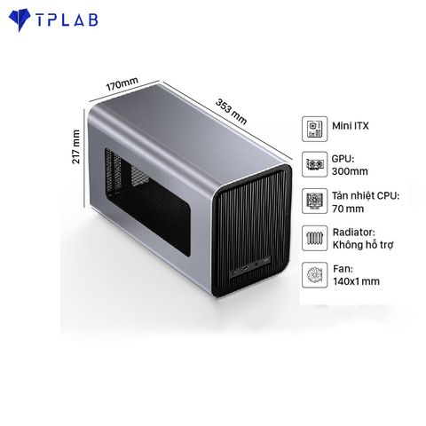  Case Jonsbo V11 Silver ( Mini Tower/Màu Bạc) 