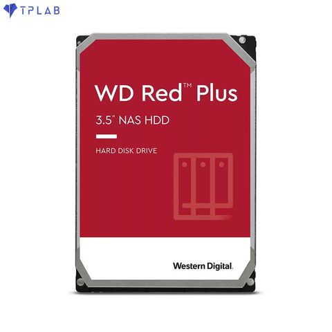  Ổ CỨNG HDD WD 6TB RED PLUS 3.5 INCH, 5400RPM, SATA, 256MB CACHE ( WD60EFPX ) 