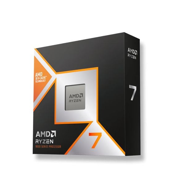  CPU AMD Ryzen 7 9800X3D 8C/16T, 4.7GHz up to 5.2GHz, 104MB - Chính Hãng 
