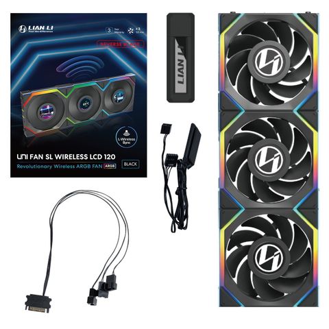  LIAN LI UNI FAN SL WIRELESS LCD 120 