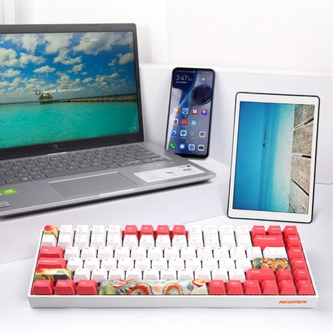  Bàn phím cơ không dây Newmen GM840 Dual Mode 