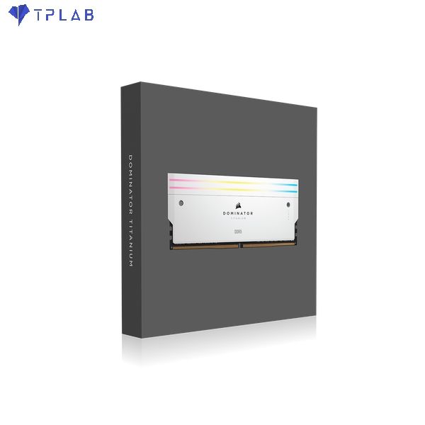  RAM Corsair DOMINATOR TITANIUM RGB 32GB (2x16GB) DDR5 7200MHz White ( CMP32GX5M2X7200C34W ) 