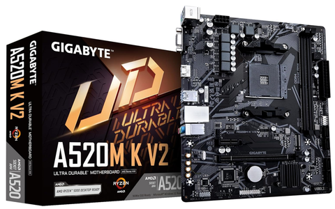  GIGABYTE A520M K V2 