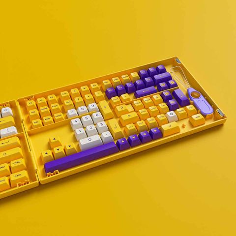  AKKO Keycap set – Los Angeles (PBT Double-Shot/ASA profile/158 nút) 