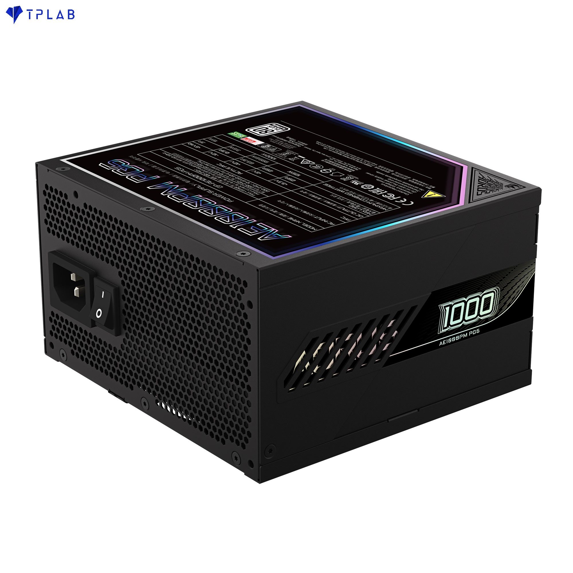 Nguồn máy tính Gigabyte AORUS ELITE P1000W 80+ Platinum Modular PCIe 5.0 