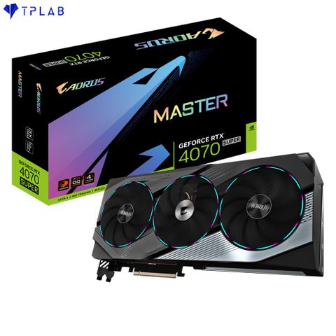  Gigabyte RTX 4070 Super AORUS MASTER 12G GDDR6X 
