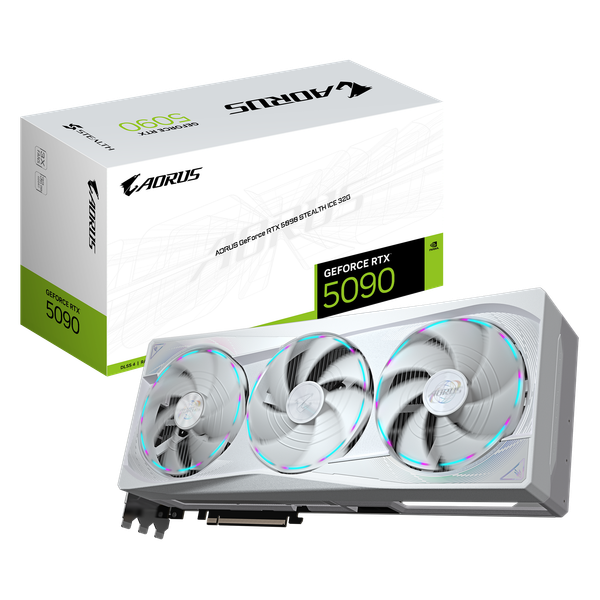  GIGABYTE AORUS GeForce RTX 5090 STEALTH ICE 32G 