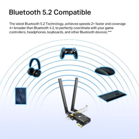  Card Pcie Wifi 6 -TP LINK TX55E AX3000 Wi-Fi 6 Bluetooth 5.2 PCIe Adapter 