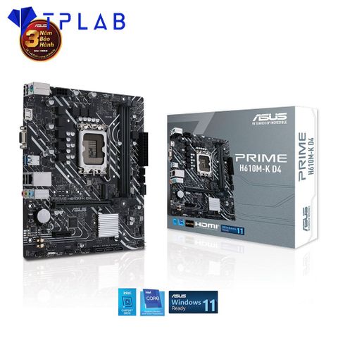  ASUS PRIME H610M K DDR4 