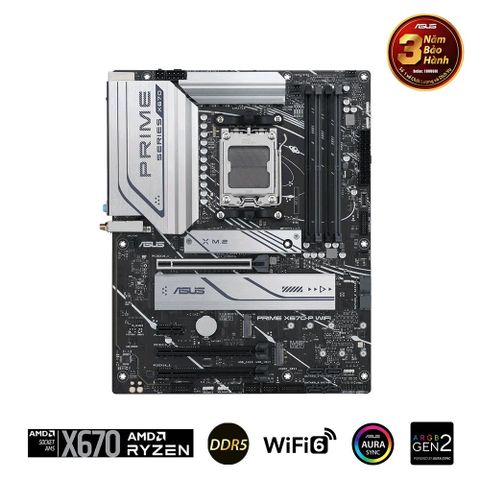  ASUS PRIME X670-P WIFI DDR5 