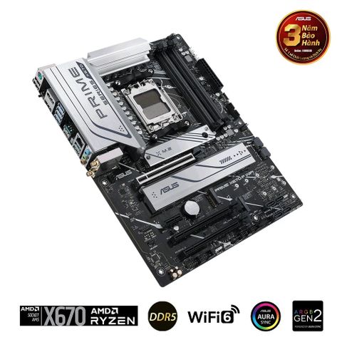  ASUS PRIME X670-P WIFI DDR5 