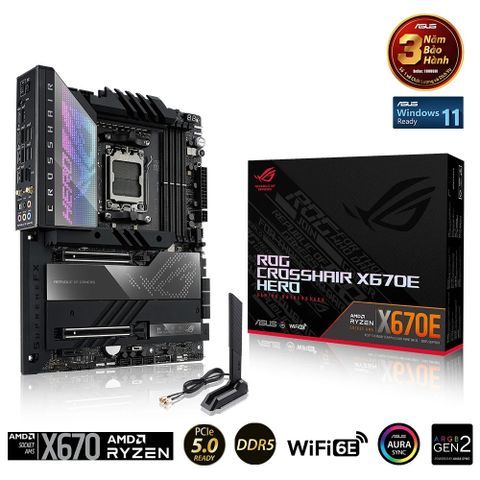  ASUS ROG CROSSHAIR X670E HERO DDR5 