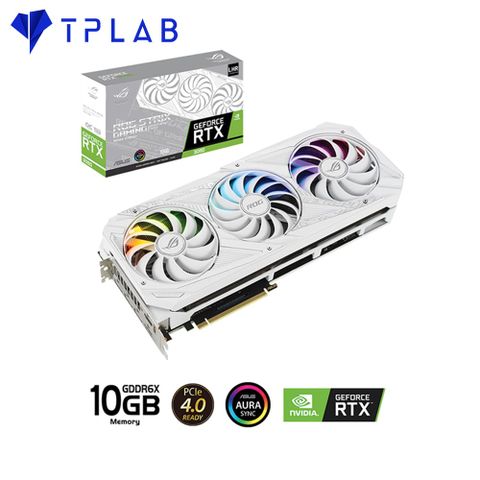  ASUS ROG STRIX RTX 3080 OC GAMING 10GB GDDR6X White Edition 