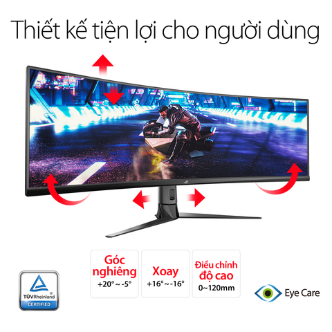  Màn hình cong ASUS ROG Strix XG49VQ 49