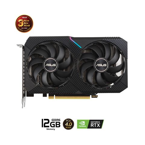  ASUS RTX 3060 DUAL OC 12GB GDDR6 