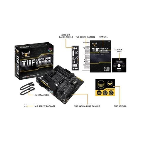  ASUS TUF B450M-PLUS GAMING 